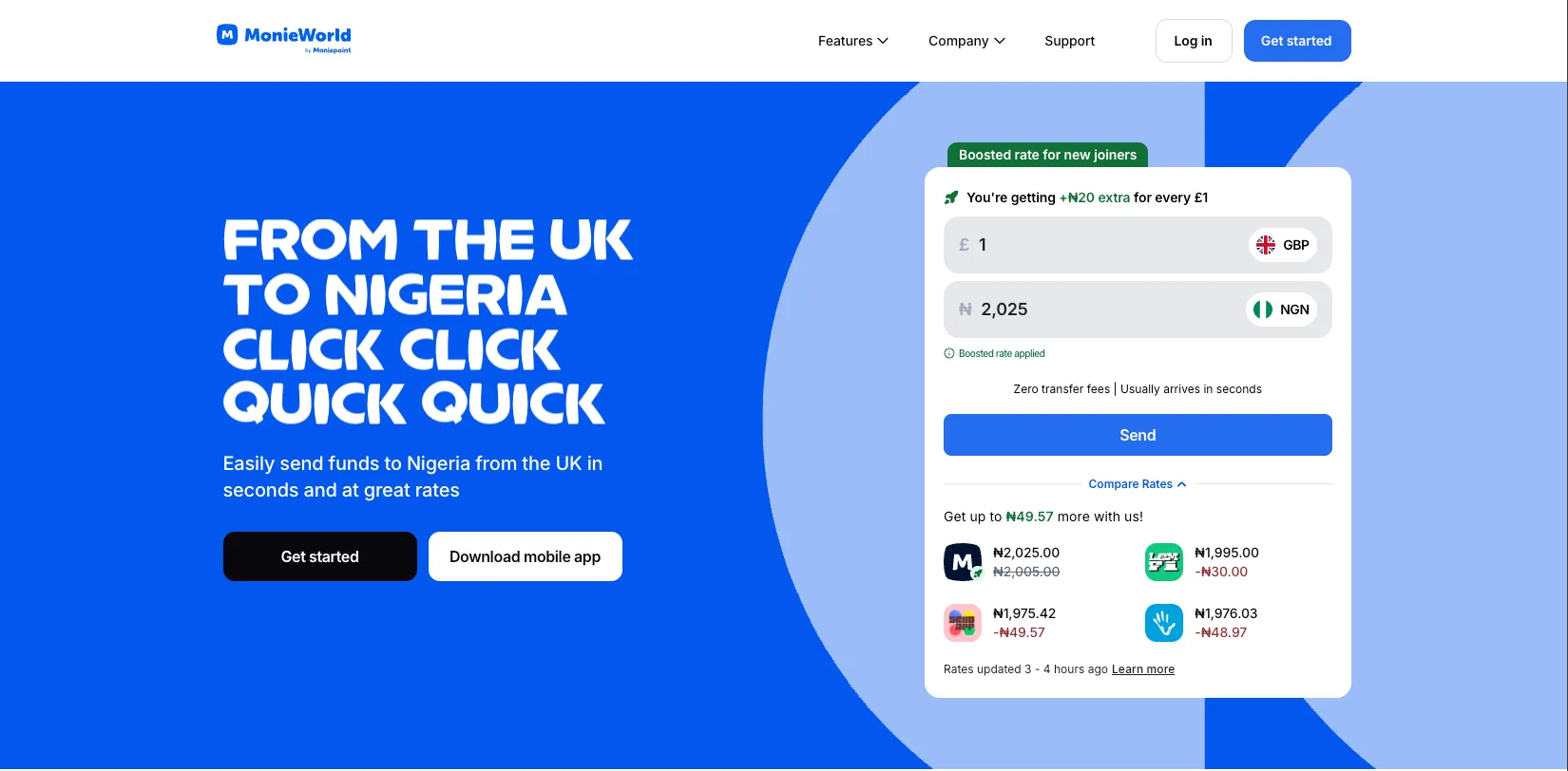 MonieWorld's screenshot